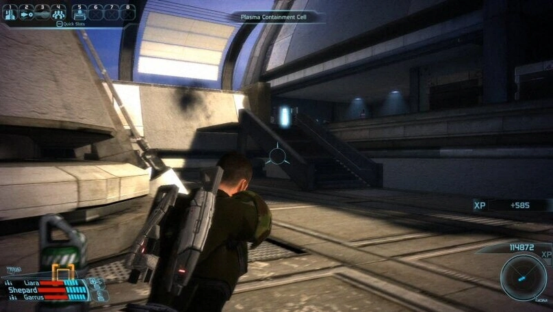 [Mass Effect] На скриншоте: Выбор Эшли.
