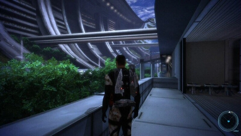 [Mass Effect] На скриншоте: Вид на Цитадель.