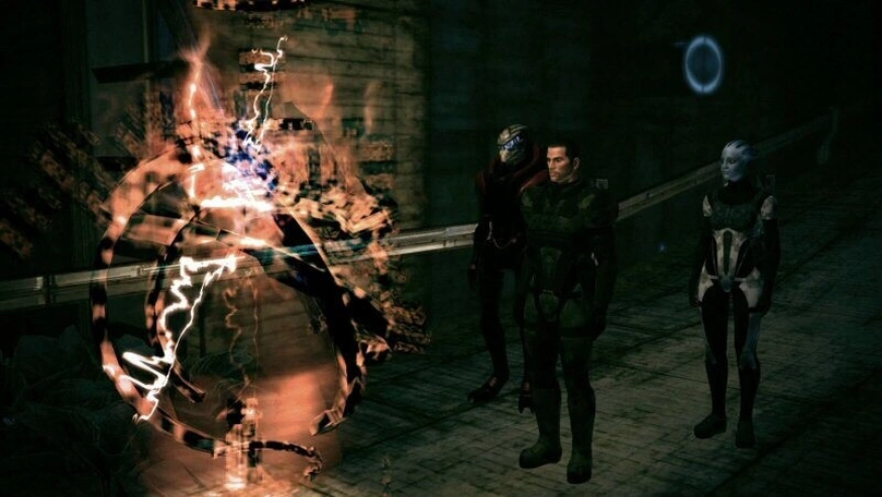 [Mass Effect] На скриншоте: Повреждённый Страж.