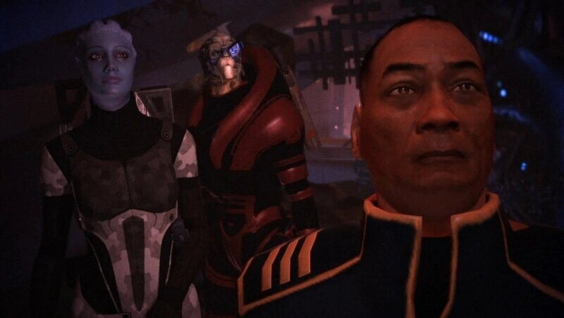 [Mass Effect] На скриншоте: В ожидании Шепарда.