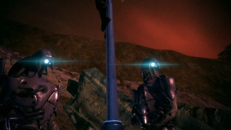 [Mass Effect] На скриншоте: Геты.