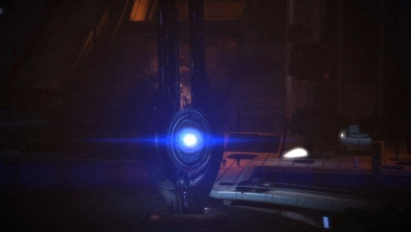 [Mass Effect] На скриншоте: Активированный ретранслятор в Цитадели.