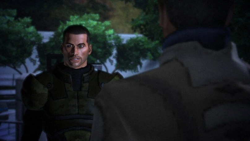 [Mass Effect] На скриншоте: Шепард и Удина (опять).