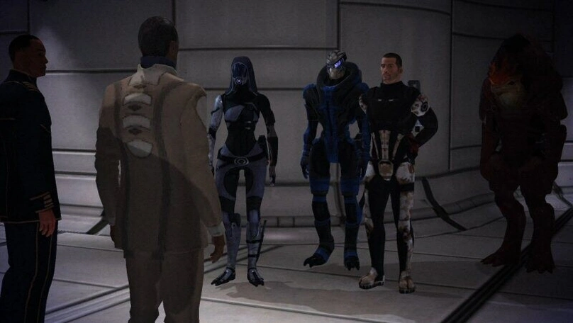 [Mass Effect] На скриншоте: Принимаем Тали.