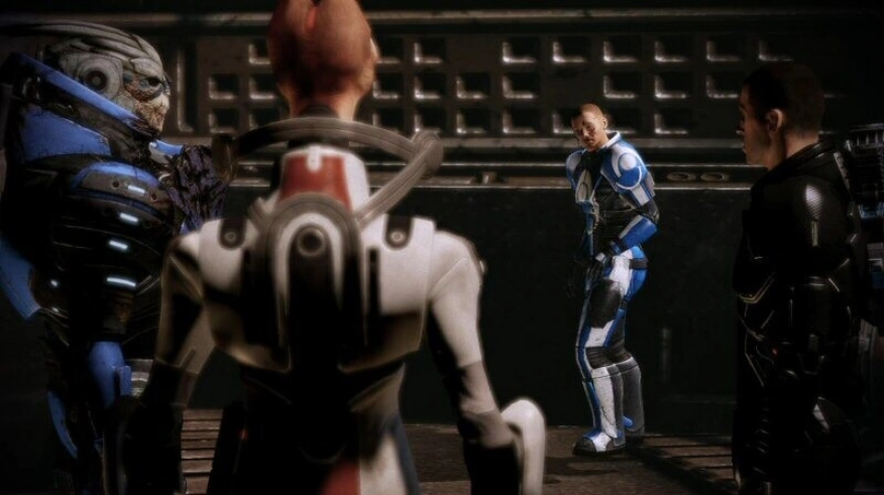 [Mass Effect 2] На скриншоте: Наёмник на Корлусе.