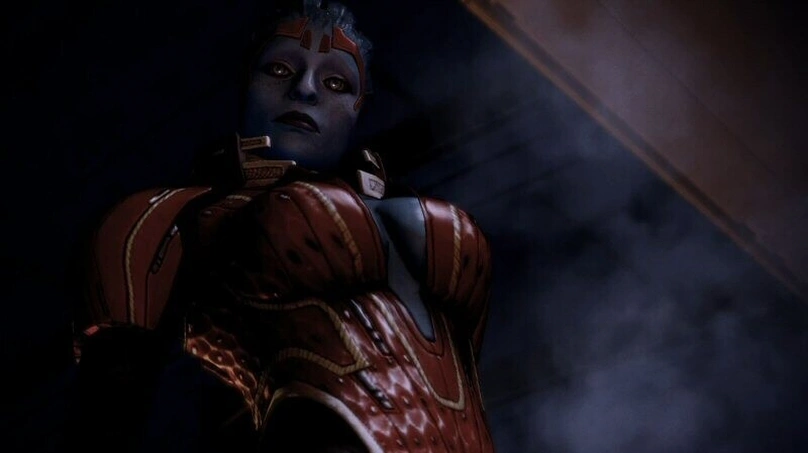[Mass Effect 2] На скриншоте: Самара — вид снизу.