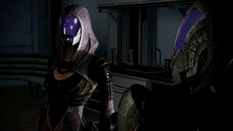 [Mass Effect 2] На скриншоте: Тали в «Пути свободы».
