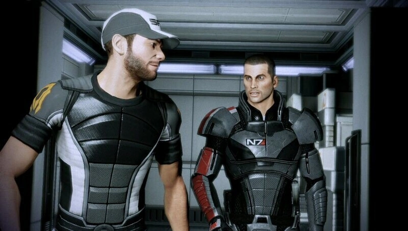 [Mass Effect 2] На скриншоте: Встреча с Джокером.