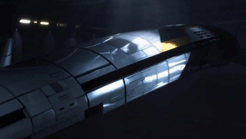 [Mass Effect 2] На скриншоте: Презентация Нормандии SR-2.