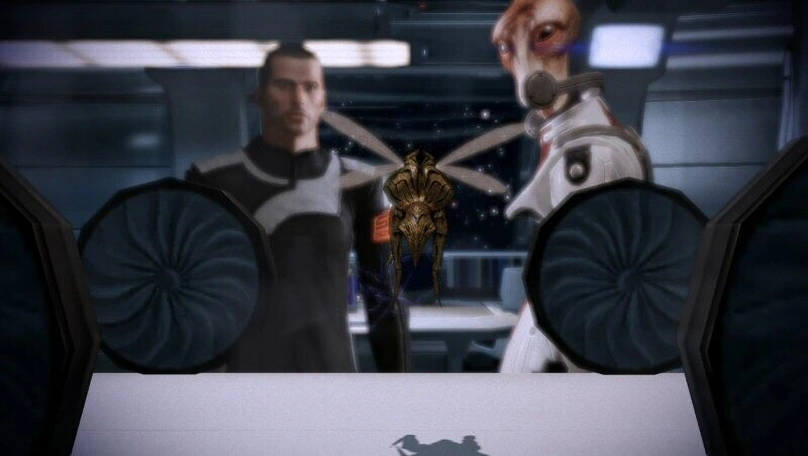 [Mass Effect 2] На скриншоте: Ищейка Коллекционеров.
