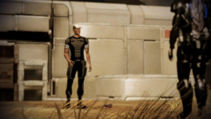 [Mass Effect 2] На скриншоте: Джо-колонист.