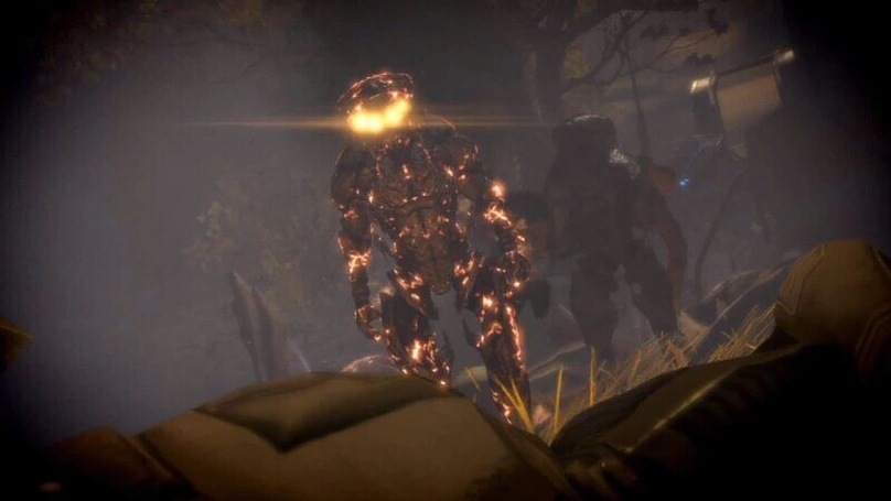 [Mass Effect 2] На скриншоте: Коллекционер под контролем.