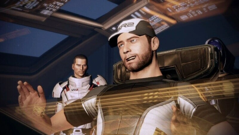 [Mass Effect 2] На скриншоте: Джокер шутит.