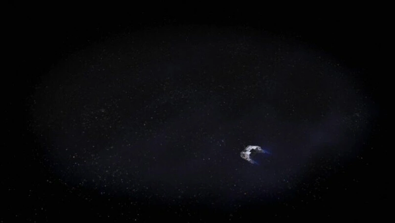 [Mass Effect 2] На скриншоте: Отлёт челнока.