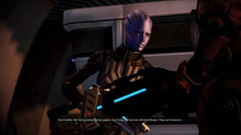 [Mass Effect 3] На скриншоте: Статуя богини.