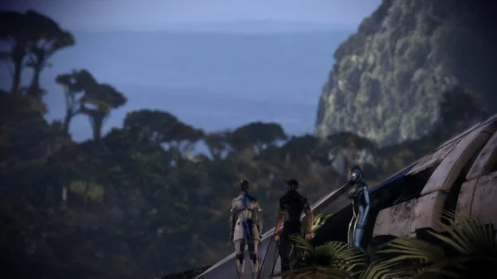 [Mass Effect 3] На скриншоте: Нормандия в концовке.