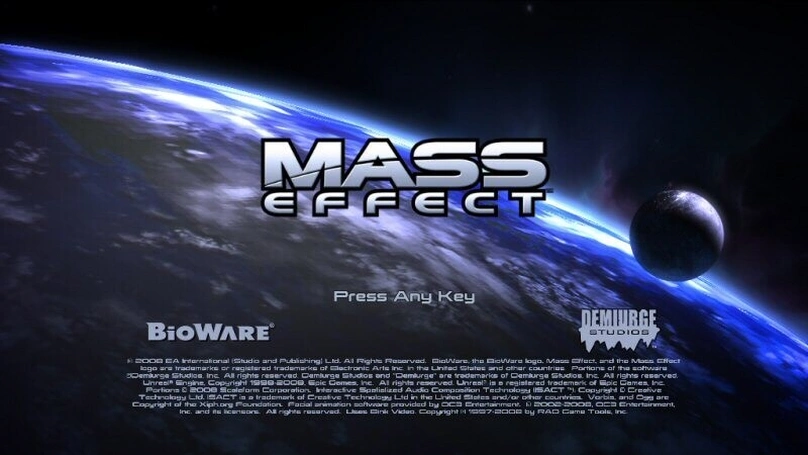 Логотип Mass Effect.