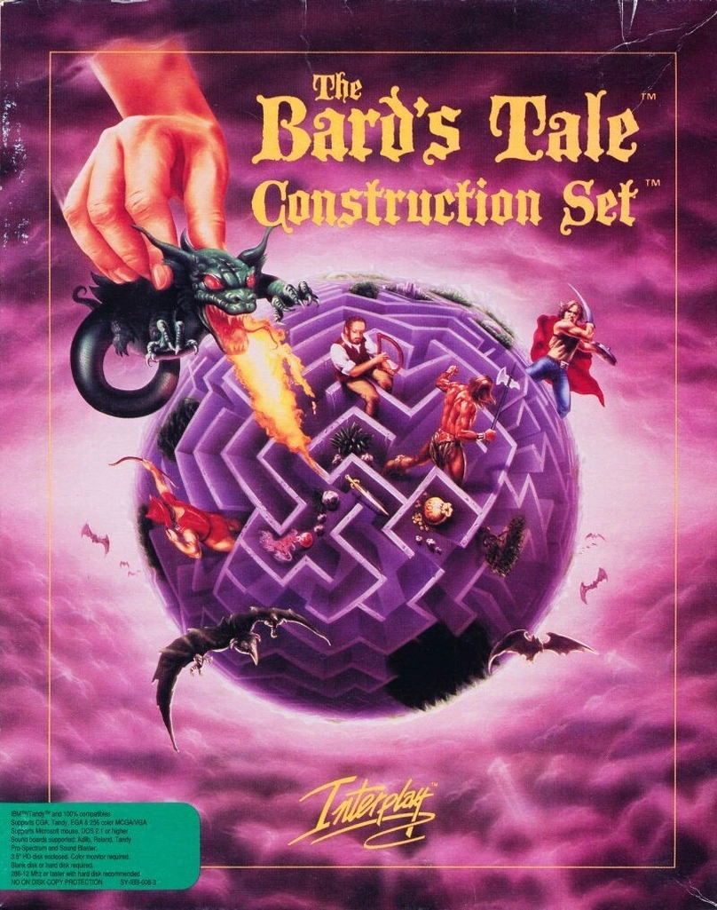 Обложка Обложка The Bard's Tale Construction Set.