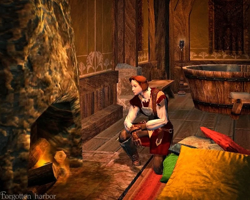 [Neverwinter Nights 2] Скриншот: Кара в игре.