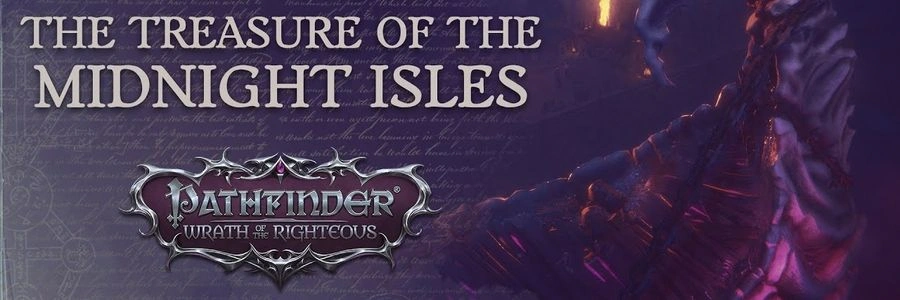 [The Treasure of the Midnight Isles] Логотип.