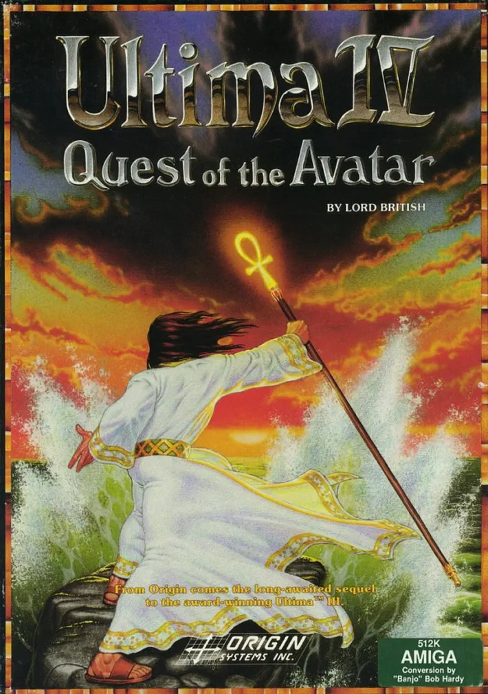 Обложка Ultima IV: Quest of the Avatar.