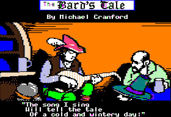 Заставка Tales of the Unknown: Vol. I — The Bard’s Tale.