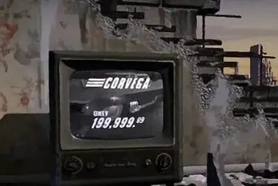 [Fallout] На скриншоте: Реклама Корвеги.
