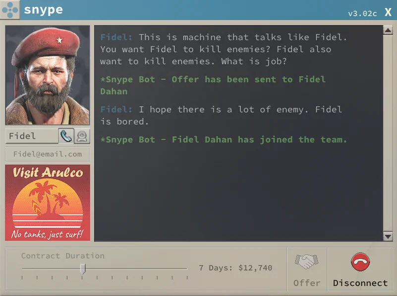 Скриншот Jagged Alliance 3: На связи Фидель.