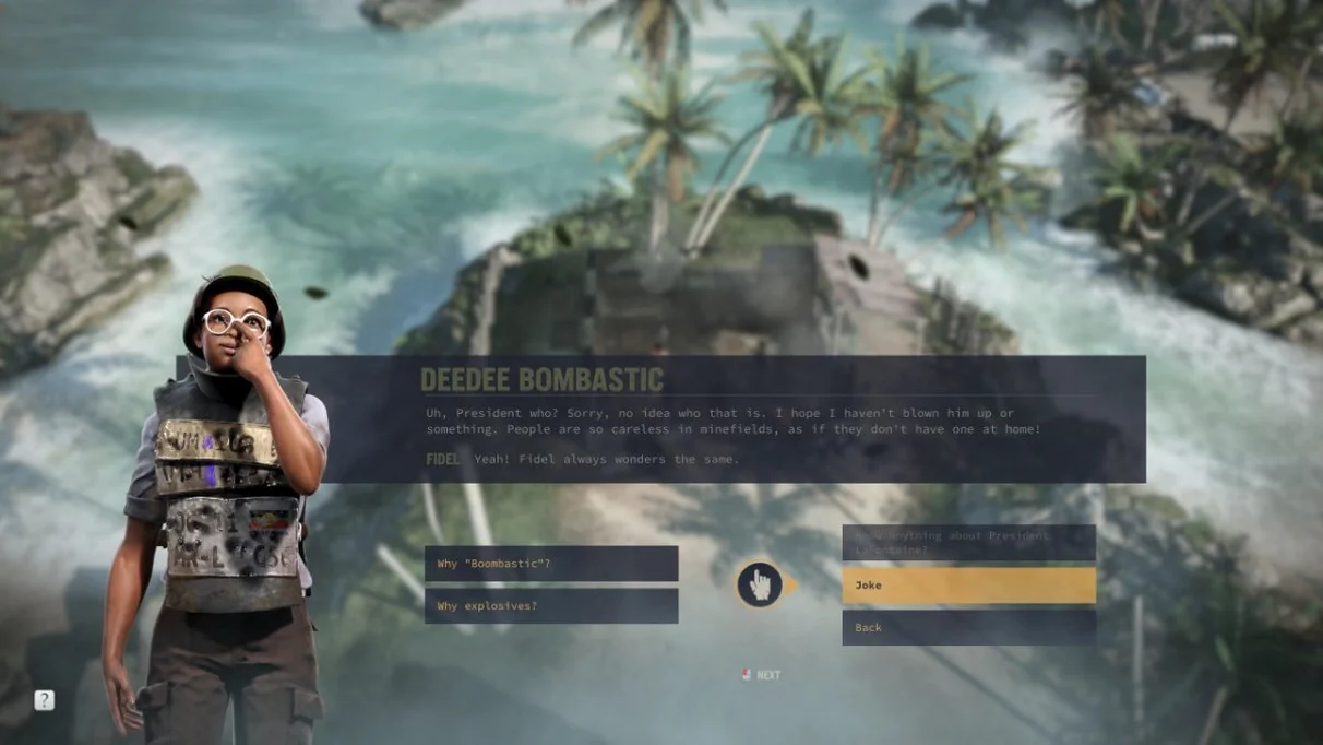 Скриншот Jagged Alliance 3: Диди Бомбастик.