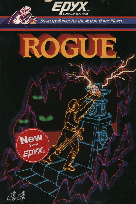 Обложка Rogue от Epyx.