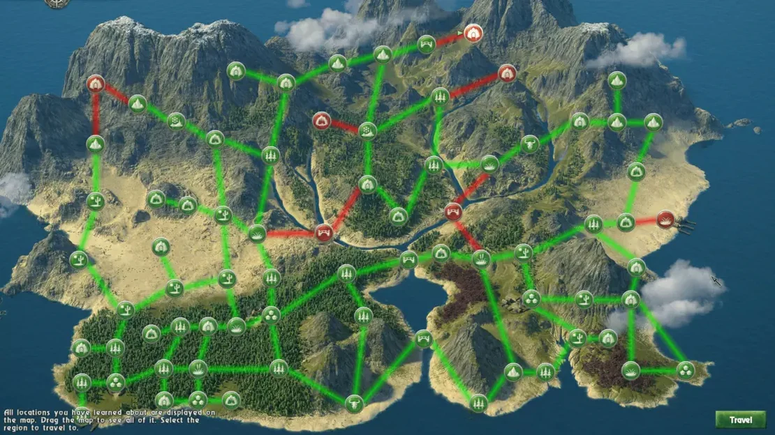 Скриншот Geneforge: Карта.