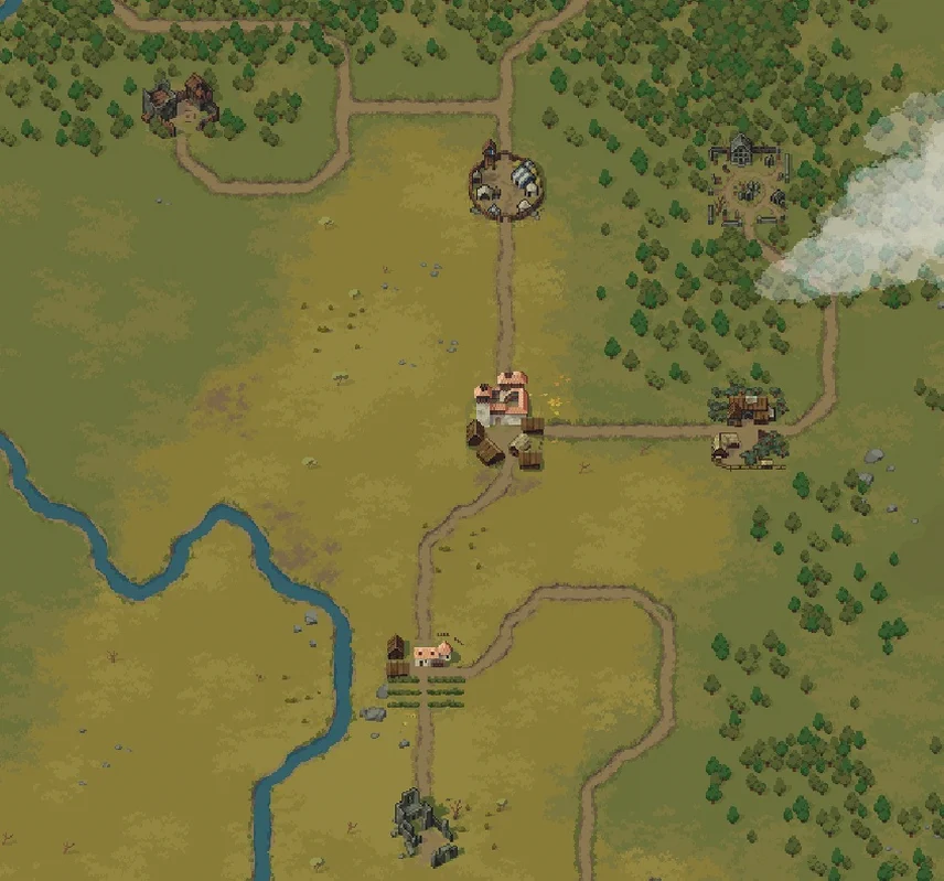 [Stoneshard] На скриншоте: Предместья поселений.