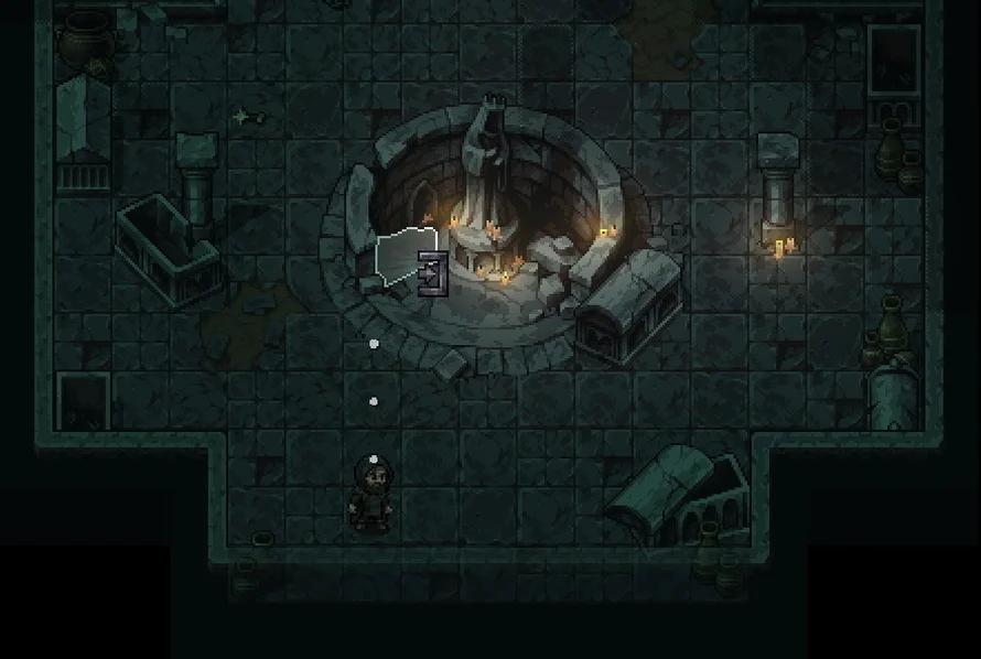 Скриншот Stoneshard: Спуск в подземелье.