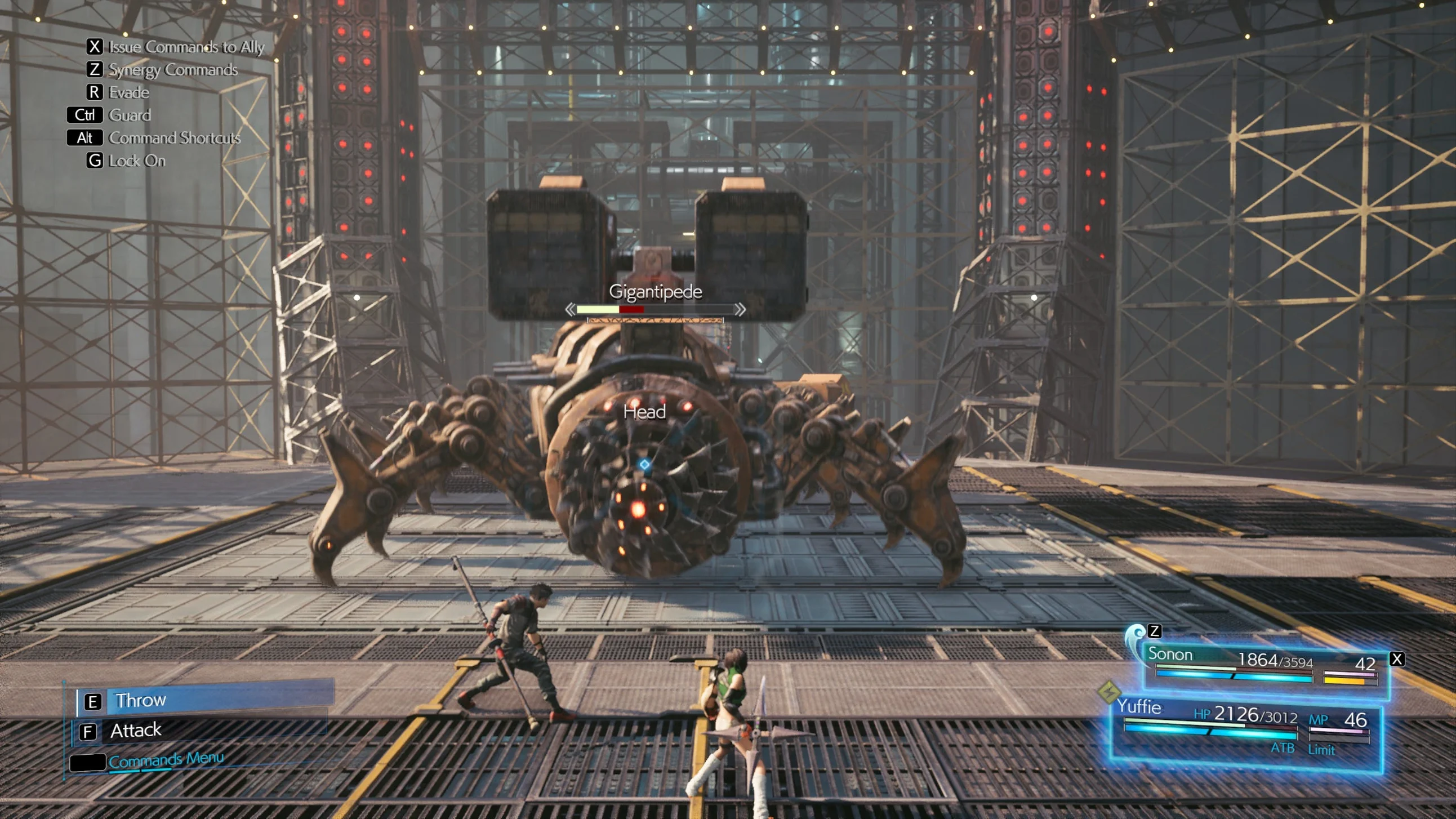 Скриншот Final Fantasy VII.