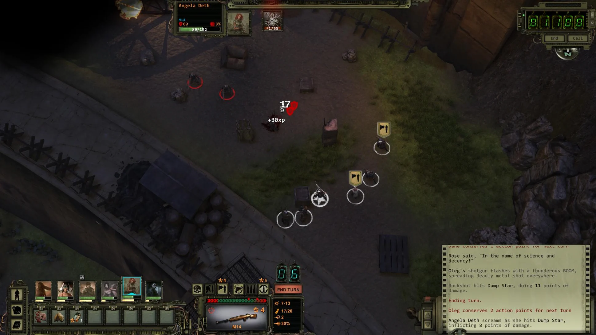 Скриншот Wasteland 2: Опыт за убийство.
