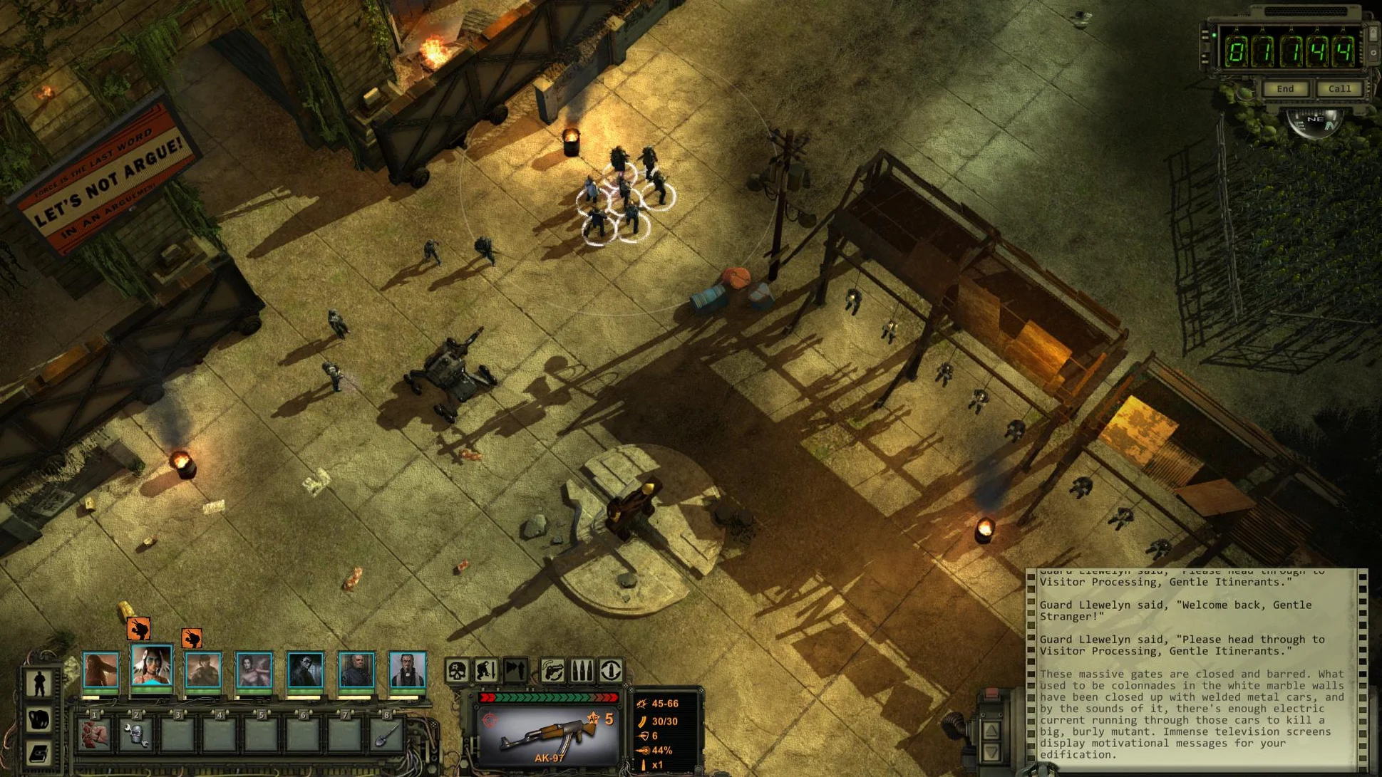 Скриншот Wasteland 2: Отряд рейнджеров.