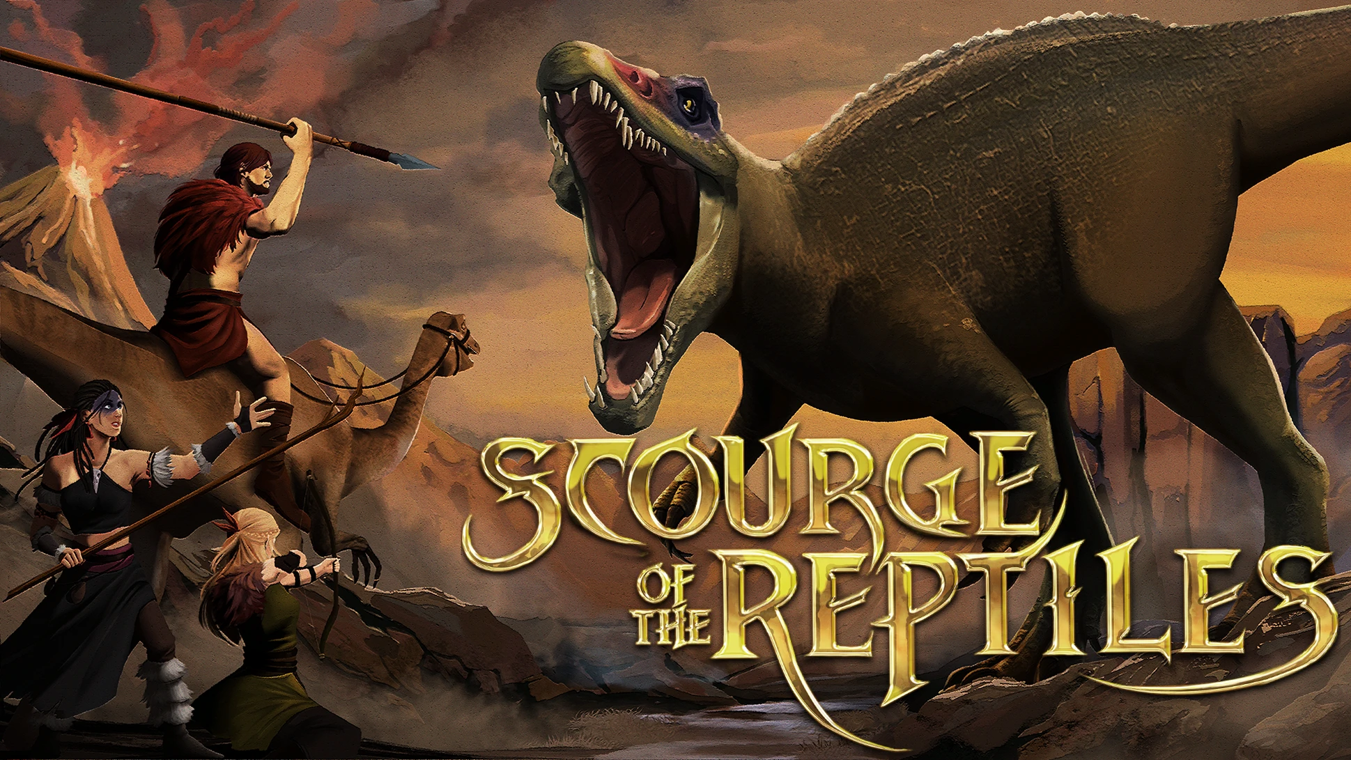 Объявлена разработка Scourge of the Reptiles — ролевой игры с магией и динозаврами