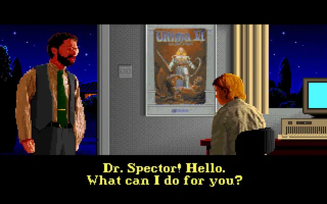 Доктор Спектор в Worlds of Ultima: Martian Dreams.