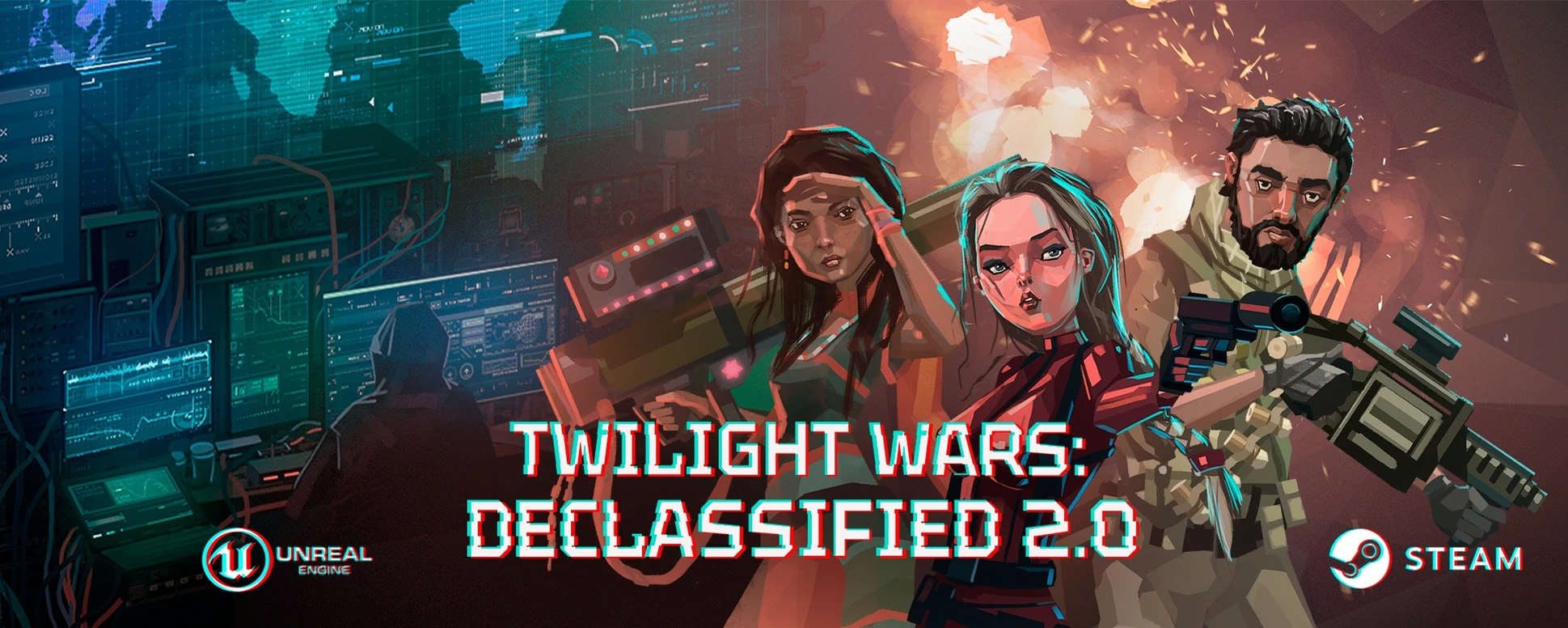Twilight Wars — Darkest Dungeon в оболочке киберпанка