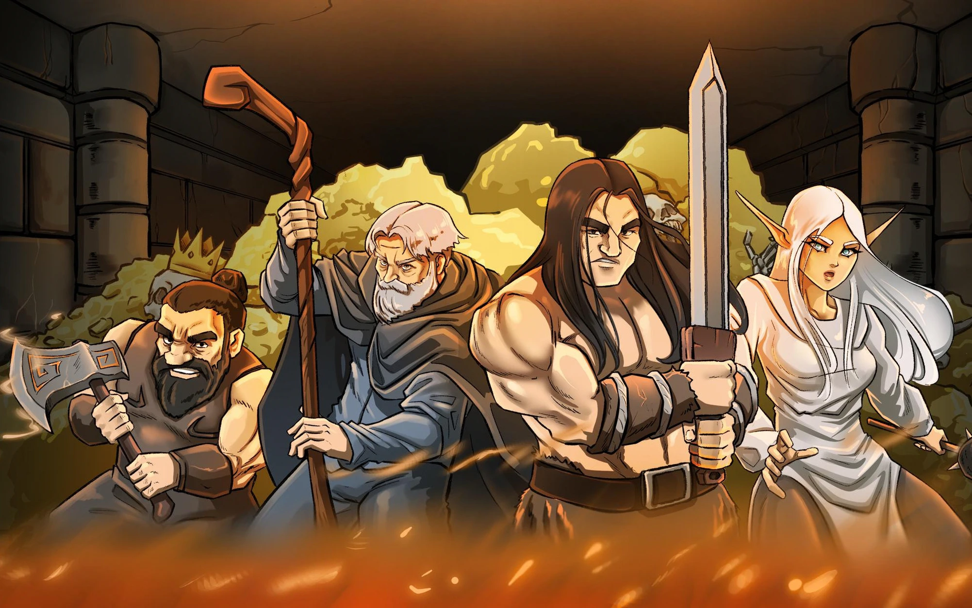 В разработке находится пошаговая «бродилка по подземельям» с акцентом на «кубах» Of Grit and Graves. В разработке находится пошаговая «бродилка по подземельям» с акцентом на «кубах» Of Grit and Graves.