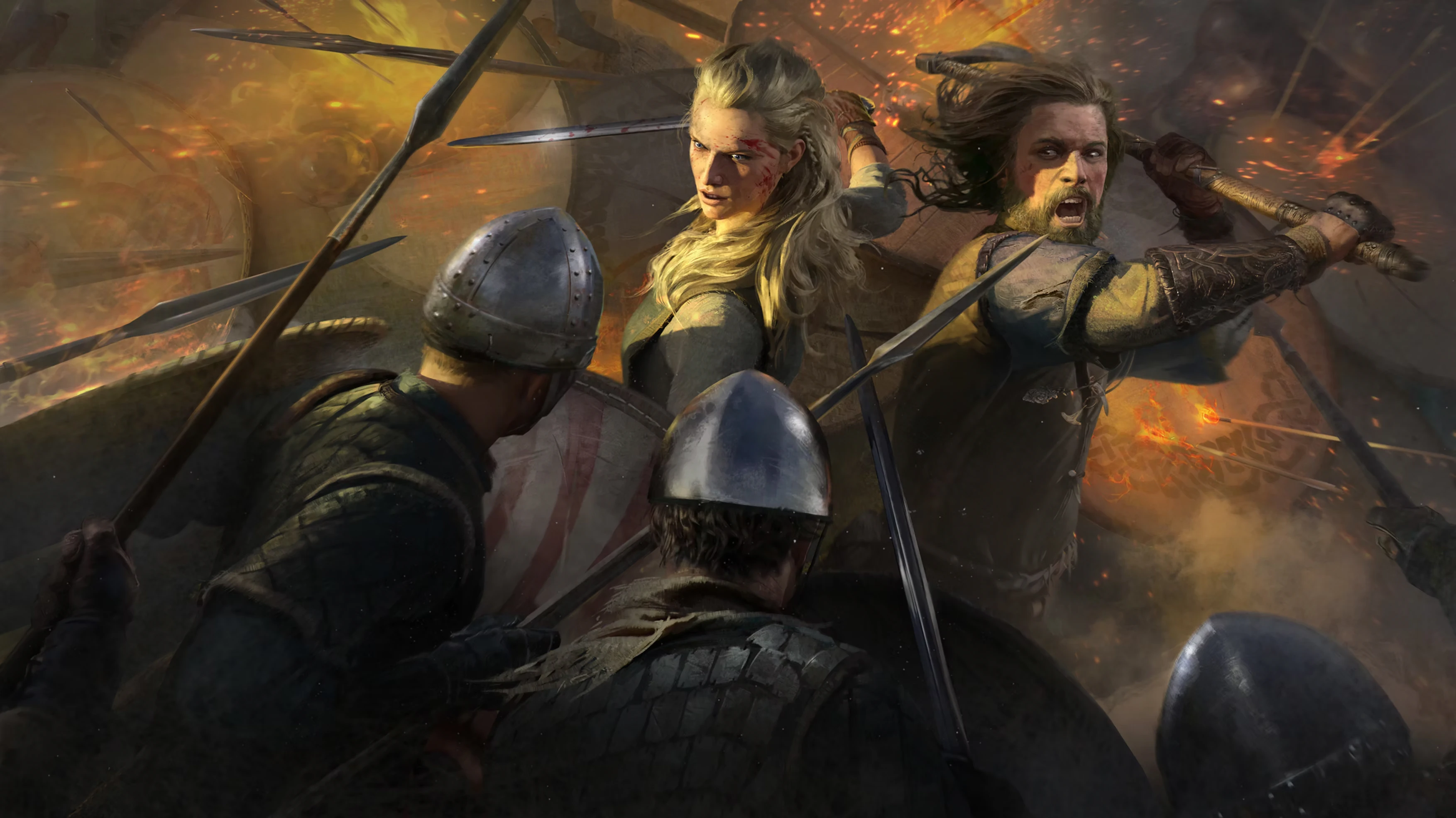 Объявлена дата выхода ролевой тактики о викингах NORSE: Oath of Blood