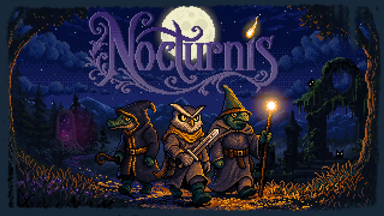 Объявлена разработка пошаговой 2D-RPG Nocturnis Объявлена разработка пошаговой 2D-RPG Nocturnis